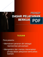 Dasar-Dasar Pelayanan Prima