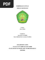 MORPHOLOGY