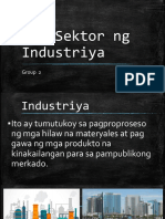 Ang Sektor NG Industriya
