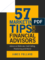 57 Marketing Tips For Financial Advisors by James Pollard - The Advisor Coach LLC