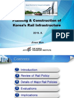 Lecture. (DR Moon Jin Soo) Planning and Construction of Koreas Rail Infrastructure