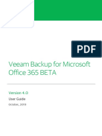 Veeam Backup Microsoft Office 365 4 0 User Guide Beta
