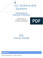 1 RSS Overview of Robotics