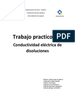 Determinación de conductividades molares