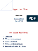 Les Types Des Filtres