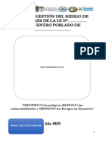 2 .Plan de Gestión Del Riesgos de Desastres 2019.