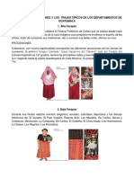 Álbum de Las Tradiciones y Los Trajes Típicos de Los Departamentos de Guatemala