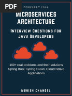 Sample Cracking Microservices Interviews