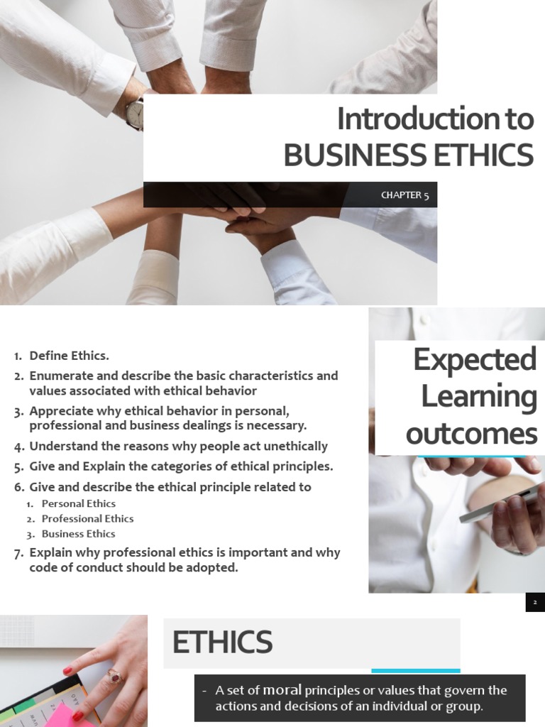 Introduction To BUSINESS ETHICS | PDF | Value (Ethics) | Business Ethics