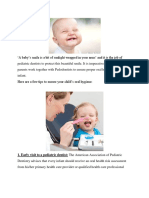 Infant Oral Health Care PDF