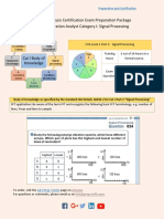 ISO Vibration Analysis Certification Exam Cat I Part 3 Signal Processing Ali M Al-Shurafa PDF