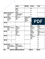 Sem2 Time Table