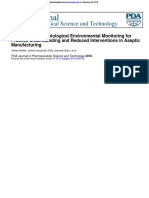 Continuous Microbiological Environmental Monitoring For Process Understanding and Reduced Interventions in Aseptic Manufacturing