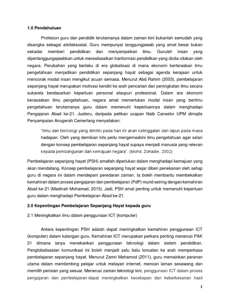 Kepentingan Psh Pdf