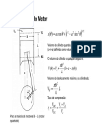 Geometria e Velocidades do Motor a Combustão Interna