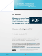 El Cuerpo Como Lugar de Identidad de Los Sordos