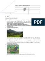 Soal Latihan Pengetahuan 3.1