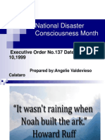 National Disaster Consciousness Month PP