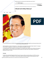 Will President-Proposed Korean LNG Plant Result in Killing of Mannar Gas - Daily FT PDF