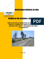 Perfil del royecto Agua potable - Distrito de Chao.pdf