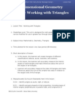 Lesson Plan 5 Triangles