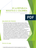 BANCO DE LA REPUBLICA Diapositivas