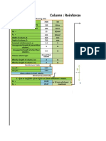 Column Design Spreadsheet - Main Rft. and Lateral Ties