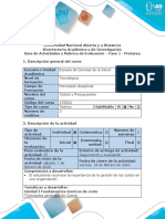 Guía de Actividades y Rúbrica de Evaluación - Fase 1 - Pretarea