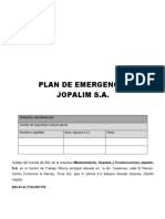 PLAN DE EMERGENCIA JOPALIM S.A. 20202 Rev.1 PDF