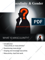 Men, Masculinity & Gender