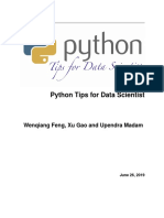 Python Tips For Data Scientist