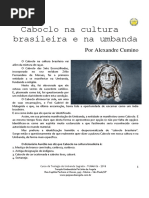 Alexandre Cumino - Caboclo na Cultura Brasileira e na Umbanda