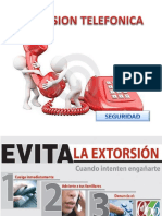Platica Extorsion Telefonica