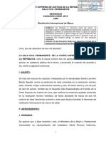 Casacion 3590 2015 Lima Criterios para La Restitución Internacional de Menores de Edad. El Caso de Una Niña Española Retenida Por Su Madre Peruana Legis - Pe