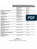 DeKalb advance voting schedule