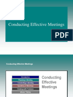 Conducting Effective Meetings