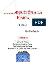 Tema I Introduccion A La Fisica PDF