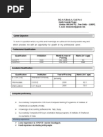 Shakti Resume