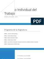 Derecho Individual del Trabajo: Introducción