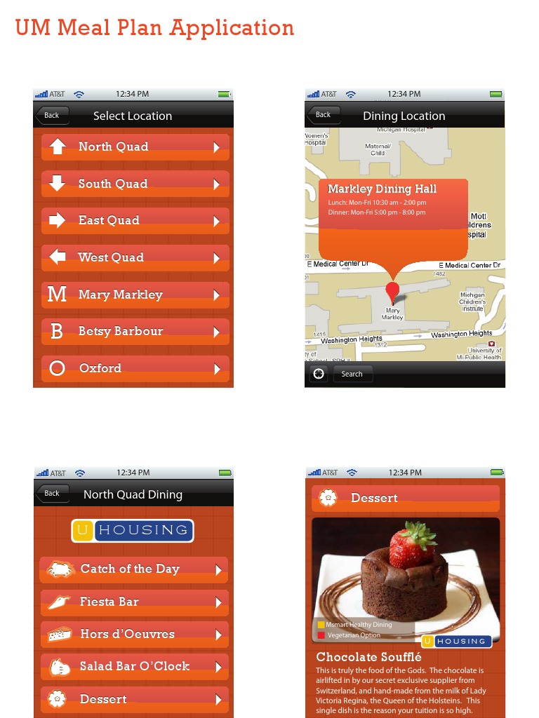 UM Meal Plan Application Overview | PDF