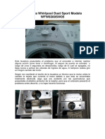 Lavadora Whirlpool Duet Sport Modelo WFW8300SW05 PDF