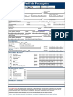Formulário Perfil Do Viajante