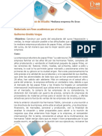 Caso de Estudio Negociación Mediana Empresa vs Gran Empresa