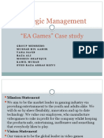 Strategic Management: "EA Games" Case Study