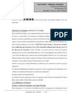 Sentencia de Casación por homicidio y lesiones