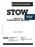 CMS 64S Manual de Partes y Operacion (Revision 3) Año 2006 Ingles PDF
