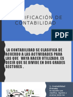 Clasificación de Contabilidad