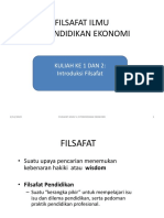 2019 KUL KE 1 & 2 Aliran Dan Dimensi Filsafat