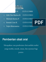 Obat Oral