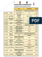 Example of Timetable Program For Seminar